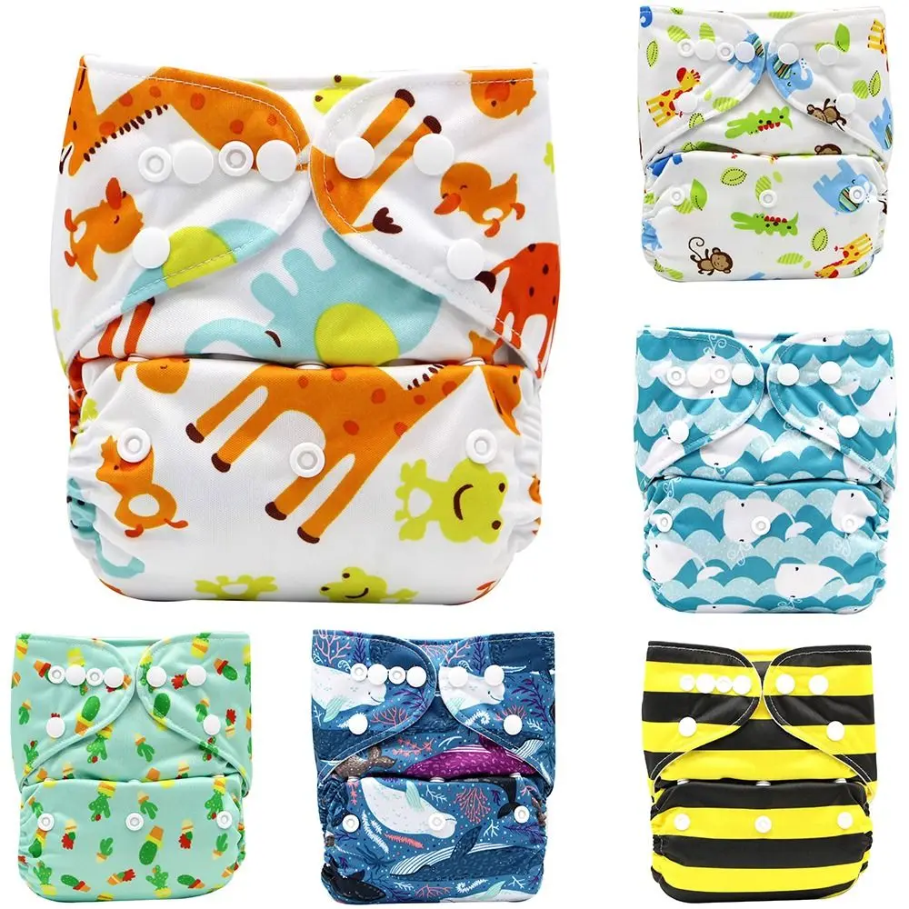 

Adjustable Cloth Diapers Cloth Diapers Baby Nappies Reusable for Baby