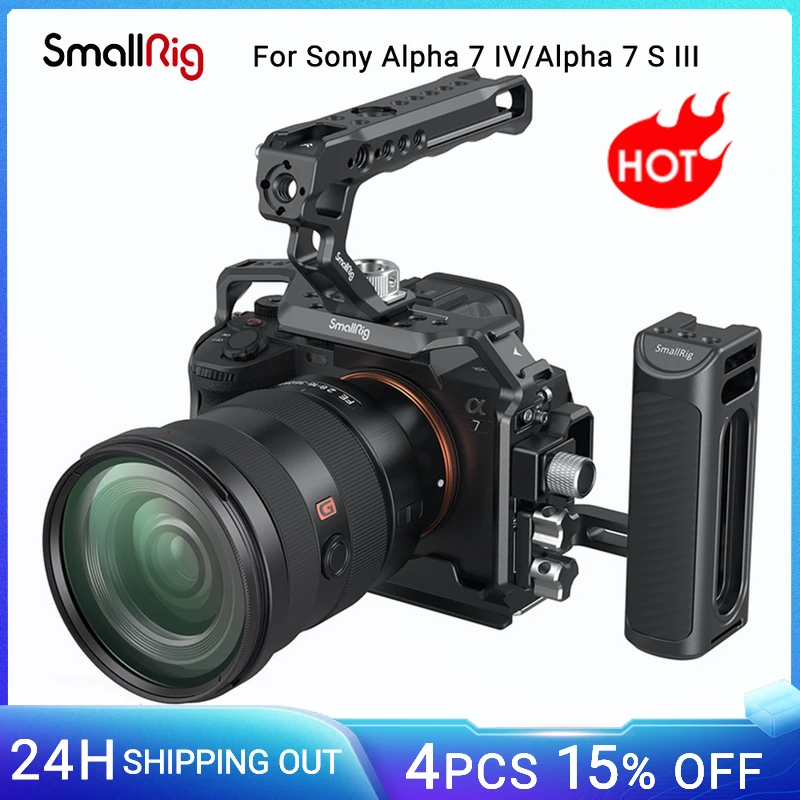 Smallrig Full Dslr Cage For Sony Alpha A7iv A7 Iv Alpha 7s Iii 