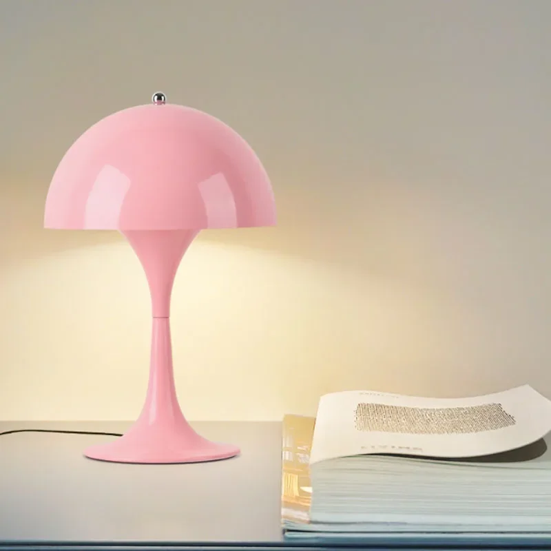 Nordic Danish designer Table Lamp Home Bedroom Bedside Light Lantern Medieval Creative Dimming Touch Night Light Decor Desk Lamp 5
