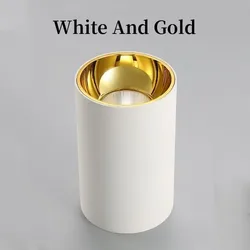 Dimmable LED COB Ceiling Light - Surface Mounted, Multiple Wattages, Warm/Cold White (White light 4000K)