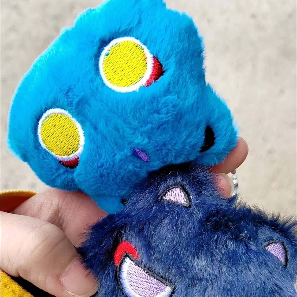 Game Genshin Impact Keychain Scaramouche Xiao Cosplay Plush Pendant Keyrings Balladeer Wanderer Key Chains Accessories Prop