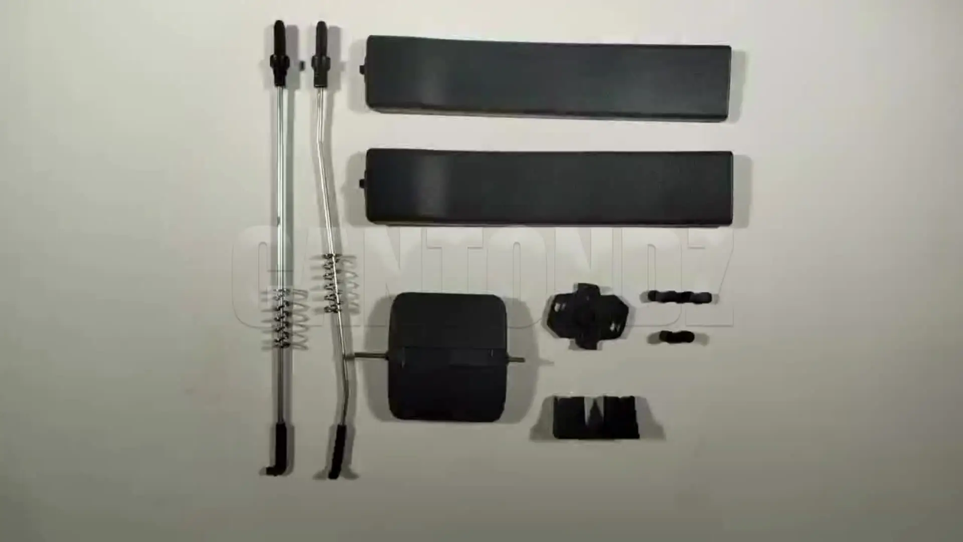 Kit Maniglia Finestra Laterale INLY Per VW Transporter T5/T6/T7 | 2 Pezzi | Nero | Compatibile OEM