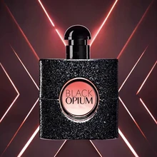  Women's Perfumes Black Opium Eau De Parfum Luxurious Strong Perfumes Smell Long Lasting Body Spray Sweet Parfum for Ladies 