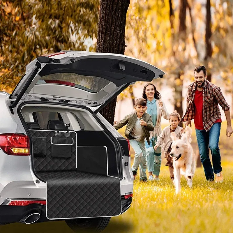 Waterproof Anti Slip Wear-Resistant Cushion Dog Trunk Cargo Liner Pet 5-Layer Thicken Oxford Cloth Trunk Carpet