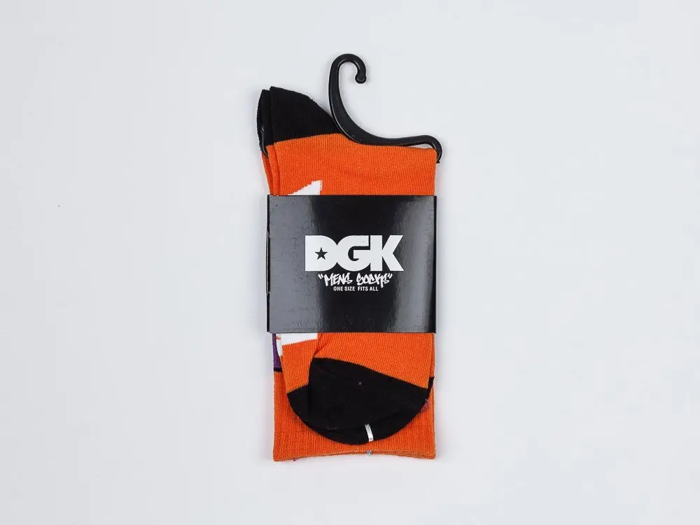 Носки длинные DGK Оранжевый | Мужская одежда
