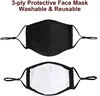 Kids Reusable, Washable Black Facial Cotton Covering Children Face For Cycling Travel Outdoors Includes 10pcs Filters Mascarilla 4