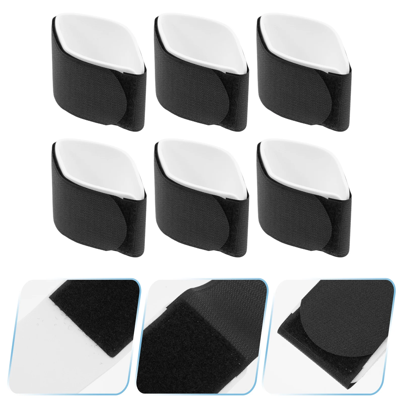 6 Pcs Ski Strap Board Accessories Skis Accessory Snowboard Fixing Sled Skiing Supplies Belt Nylon Transport Sledge 4
