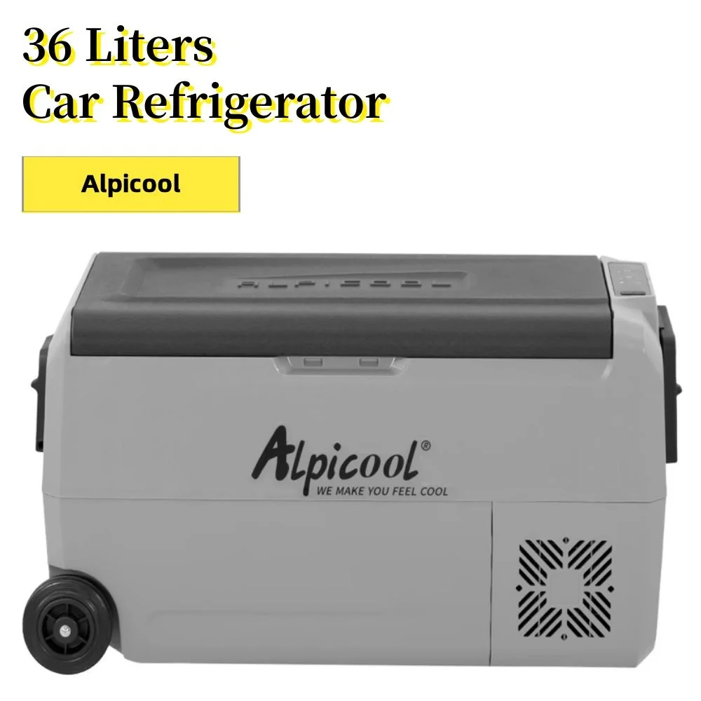 

Alpicool 36L Portable Car Fridge Freezer Cooler Mini Auto Refrigerator 12V/24V 220V Dual Using Compressor With App Control