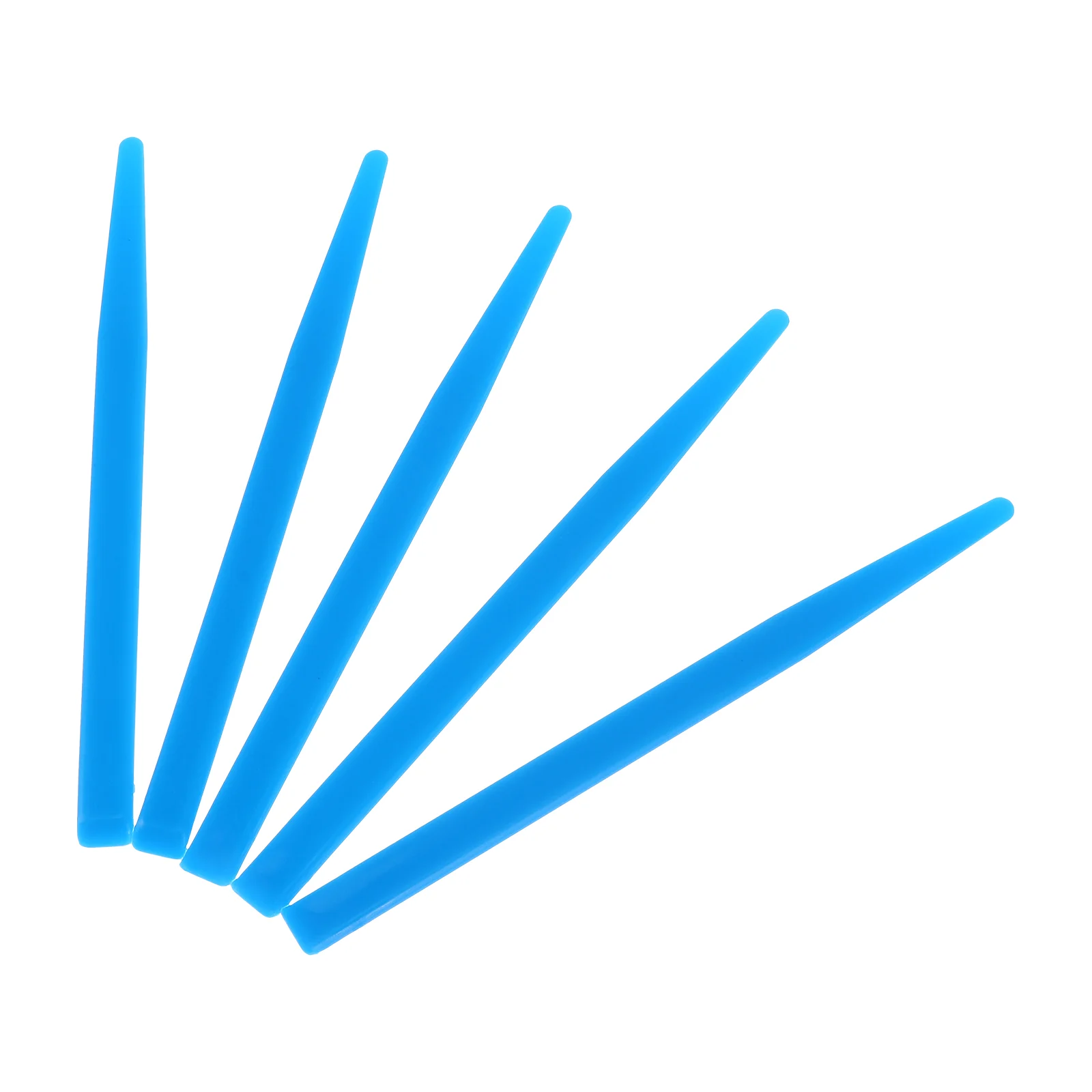 

5pcs Practical Dental Mixing Spatulas Plaster Mixing Spatulas Dental Instruments (Blue)