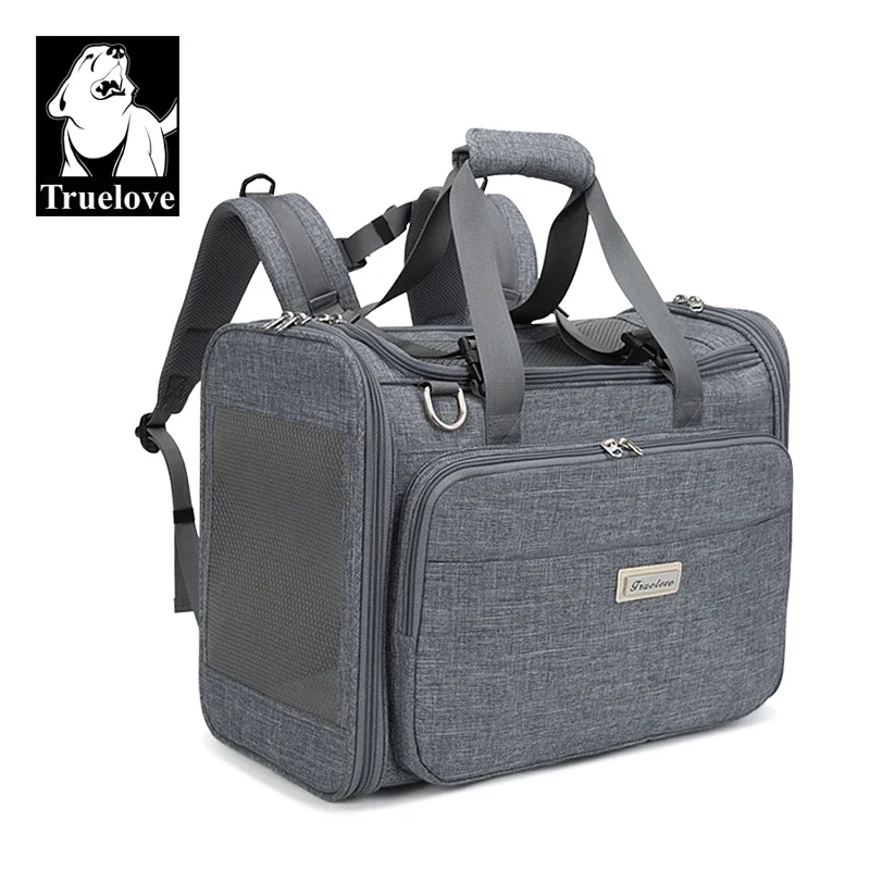 Truelove Pet Bag Water-resistance High Grade Polyester Eco-friendly Breathable Puppy Bag Carrier Cat and Dog Carrier TLX2971