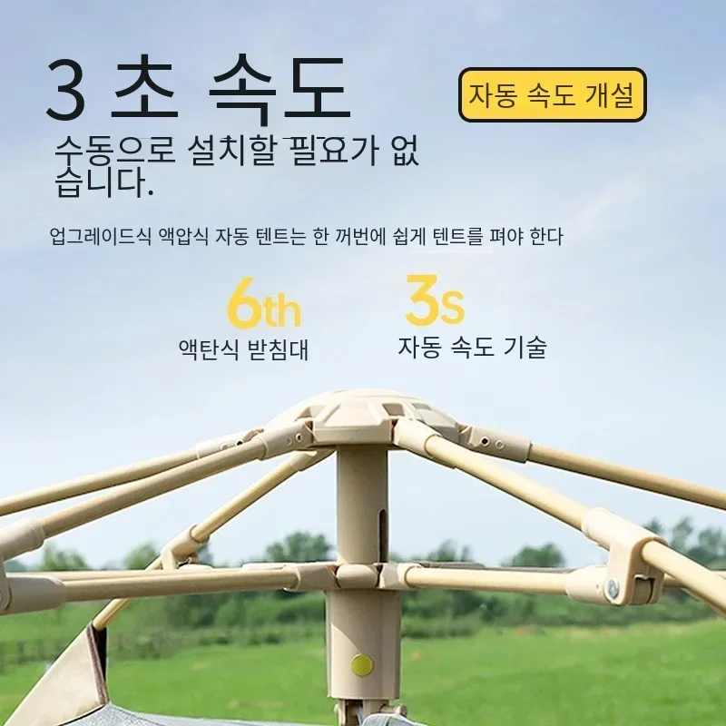 5-9 Person Instant Pop Up Tent 2