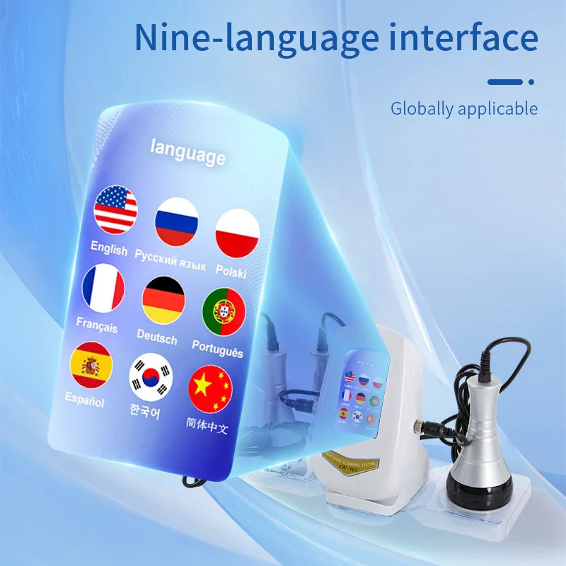 LW-101 40K Cavitation Ultrasonic Weight Loss Beauty Machine RF