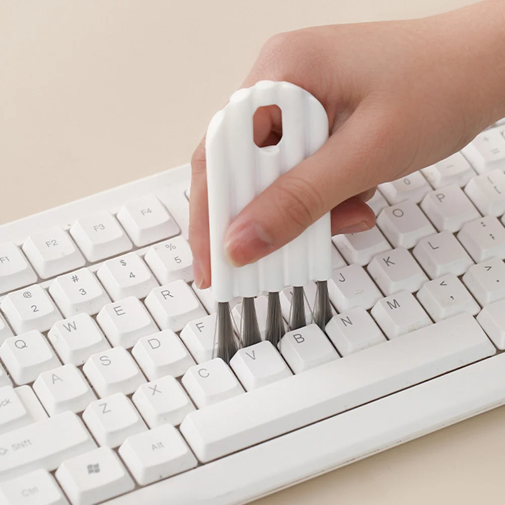 

Cup Cover Cleaning Brush Multifunctional Flexible Household Groove Gap Brush Pointing Decontamination Brush Tool