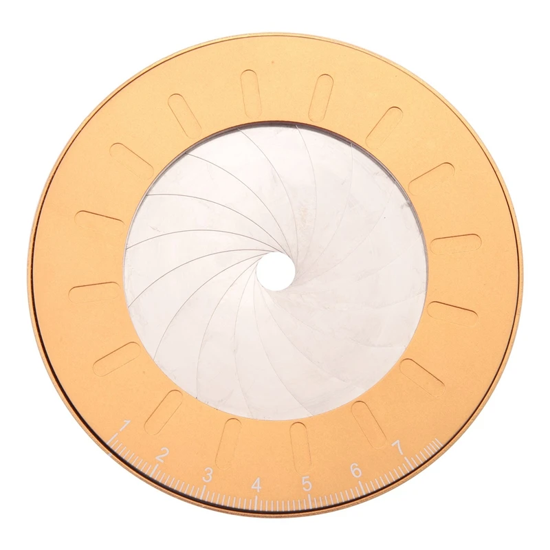 

Stainless Steel Adjustable Round Drawing Ruler Woodworking Tool For Measuring Gauging