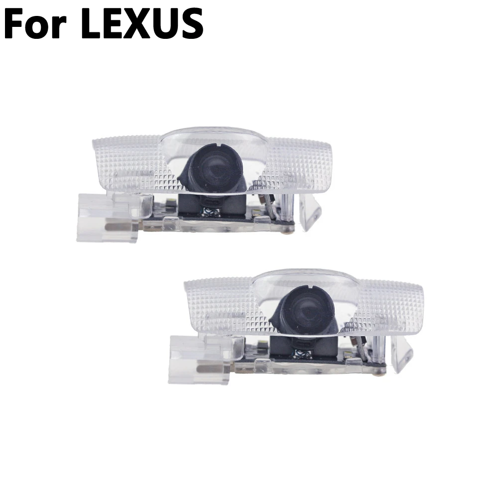 For Lexus IS 250 300 350 200d 220d 200t 300h LS 460 600h LX 470 570 460 Led Car Door Welcome Light Projection Logo Laser Lamp cloudy headlights