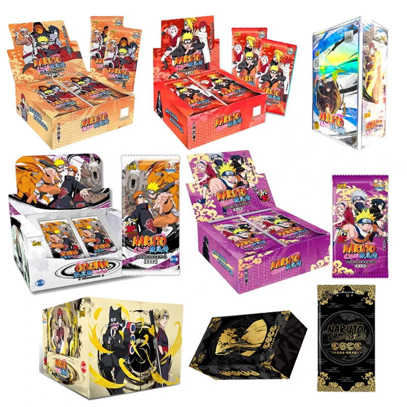 Naruto Cards Booster Box Naruto Collectible Box Naruto Box Collection 1box Aliexpress