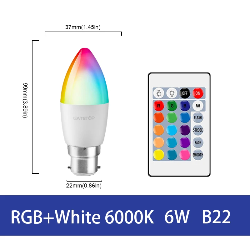 ตัวเลือกสินค้า โคมไฟ LED RGB รีโมทควบคุม สว่างสดใส ตกแต่งบ้านได้ทุกสไตล์