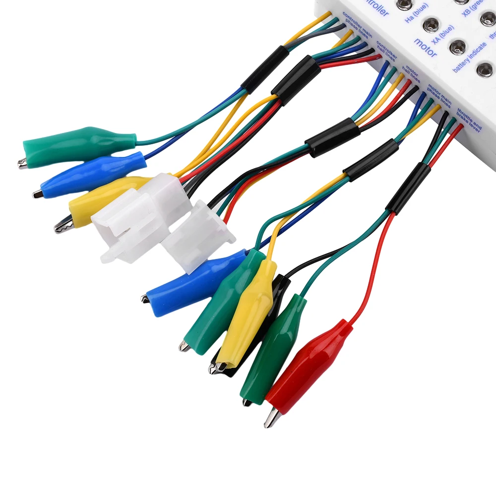 Tester per E-bike 24V/36V/48V/60V/72V, Dispositivo di Riparazione per Veicoli Elettrici, Rilevatore per Manutenzione Scooter, Controller Hall per Motore Brushless - immagine 4