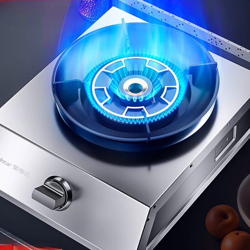 Home Tabletop Fierce Fire Gas Stove, Natural Liquefied Gas Single Stove, Energy Saving Stove Single Eye Stove