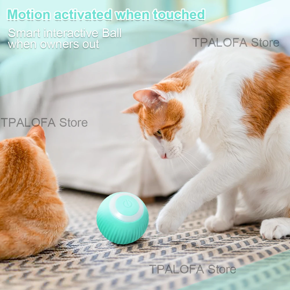 Pet's Cat Toy Ball,Wloom Cat Toy,Magic Rolling and Sound Ball for Indoor  Playing Stimulate Hunting Instinct for Your Kitty. - AliExpress