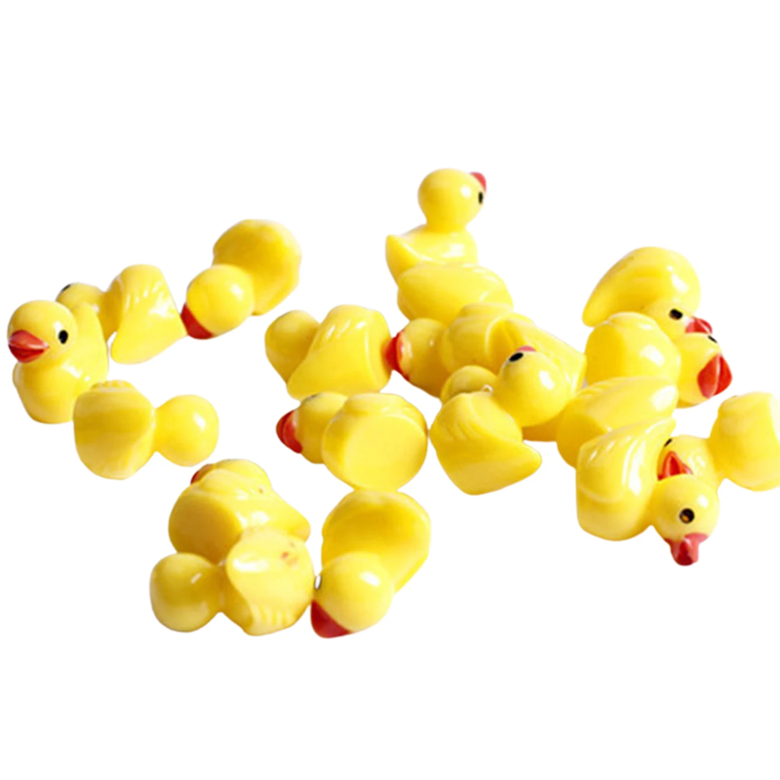 Mini Ducks 100 Pcs, Resin Duck