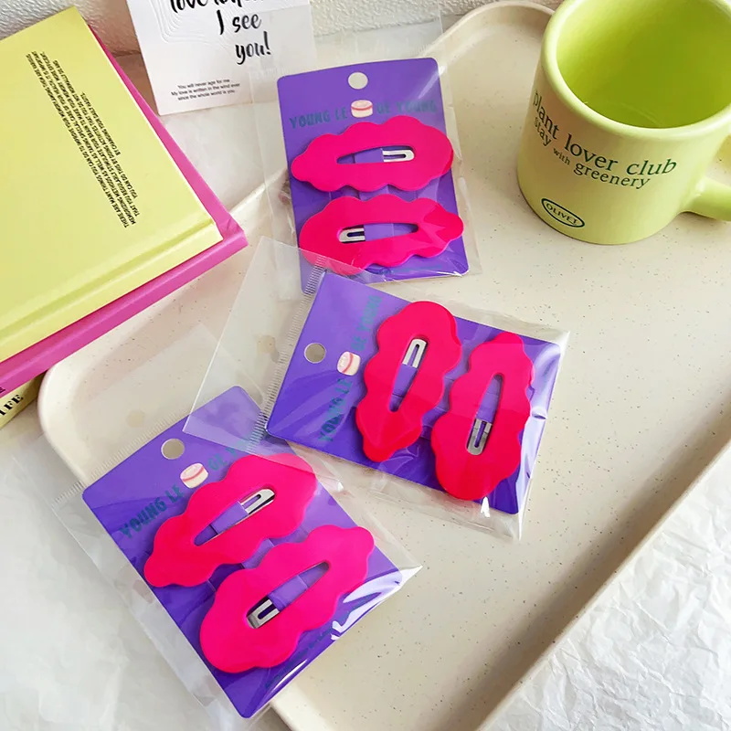 2pc Kroean Cute Colorful Flower Hairpin Hairgrip Hair Clips for Girls Women Kids Childs Vintage Crab for Gift Hair Accessories 2pc Kroean Cute Colorful Flower Hairpin Hairgrip Hair Clips for Girls Women Kids Childs Vintage Crab for Gift Hair Accessories