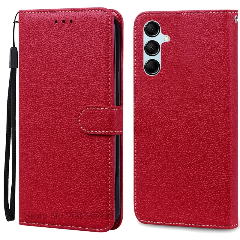 Leather Wallet Flip Phone Case - Premium Cover for Samsung Galaxy M55 5G