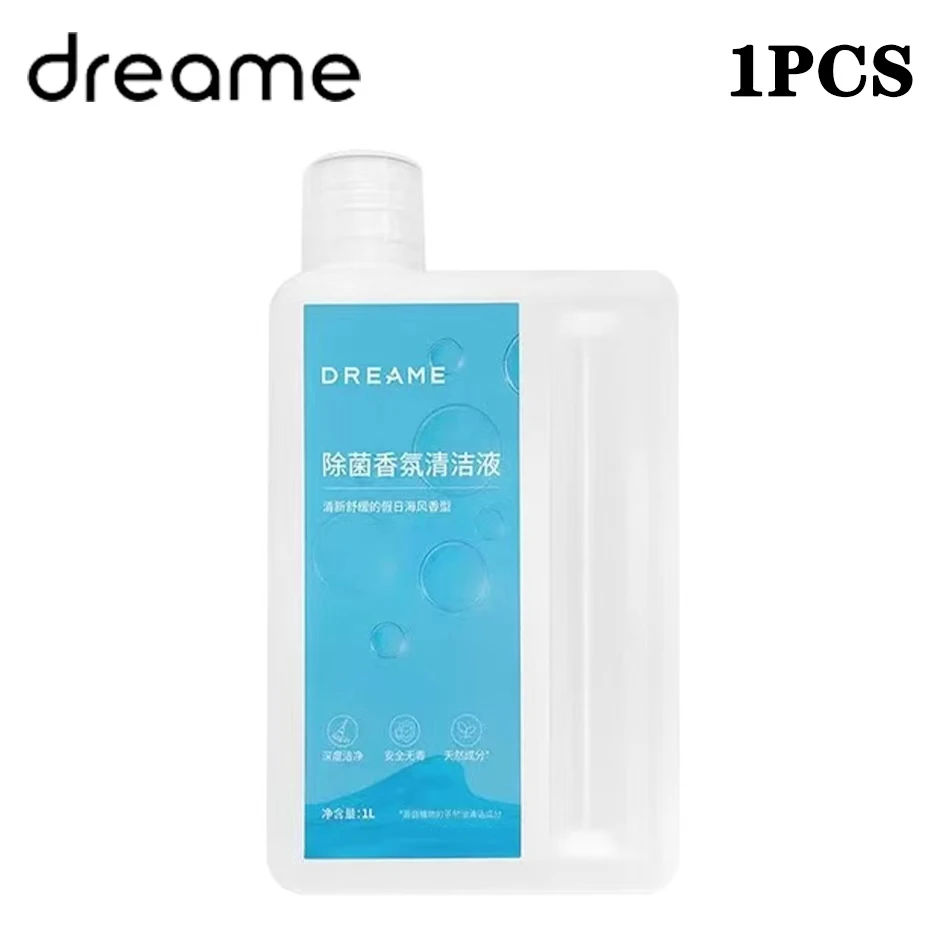 Original Dreame Cleaning Solution 1L For X40 Ultra / L40 Ultra / X50 Ultra / L10s Pro Ultra Complete Cleaning Fluid Accessories