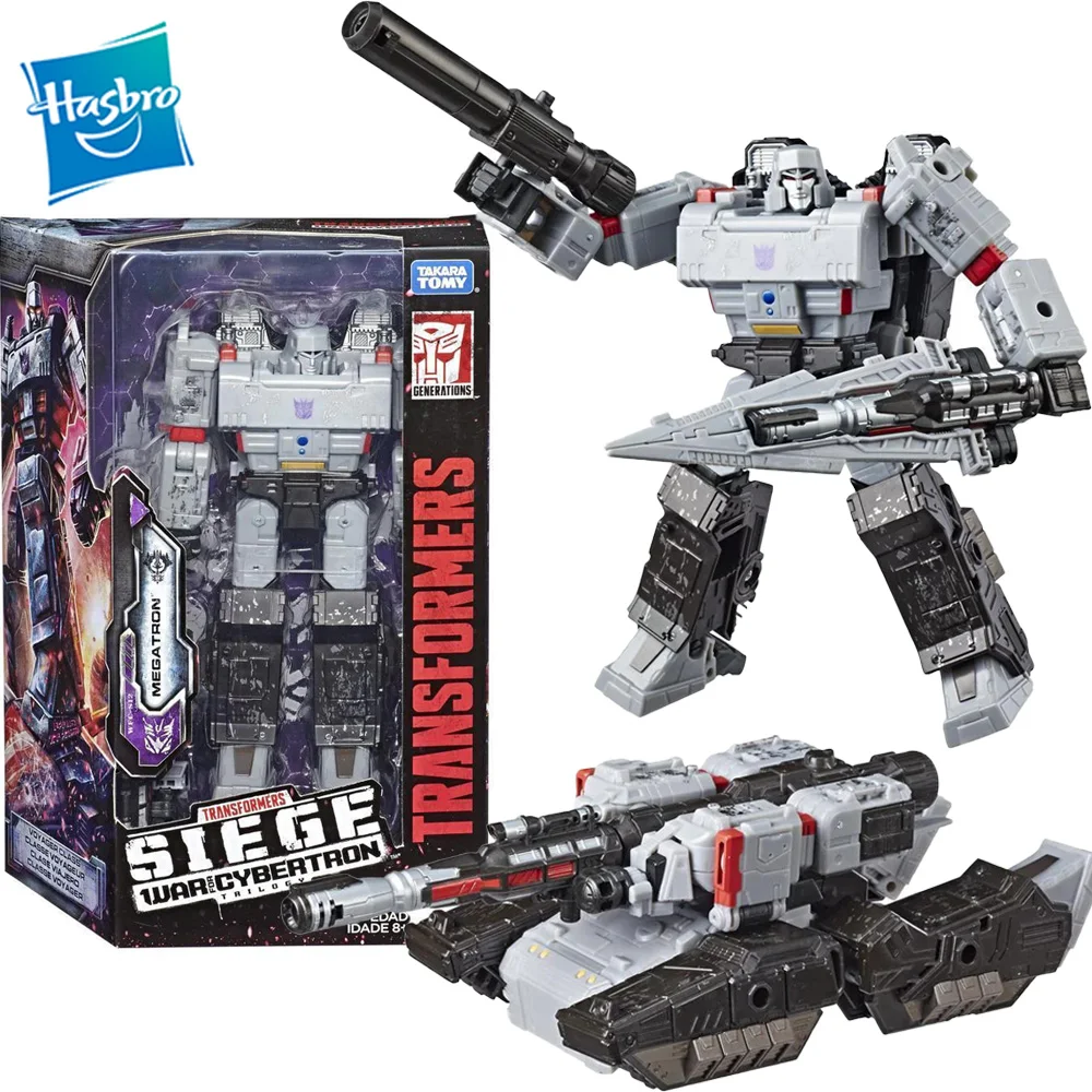 

Оригинальные фигурки Hasbro Трансформеры поколения война для Кибертрона: осада Вояджер класс WFC-S12 Megatron экшн-Фигурки игрушки E3543