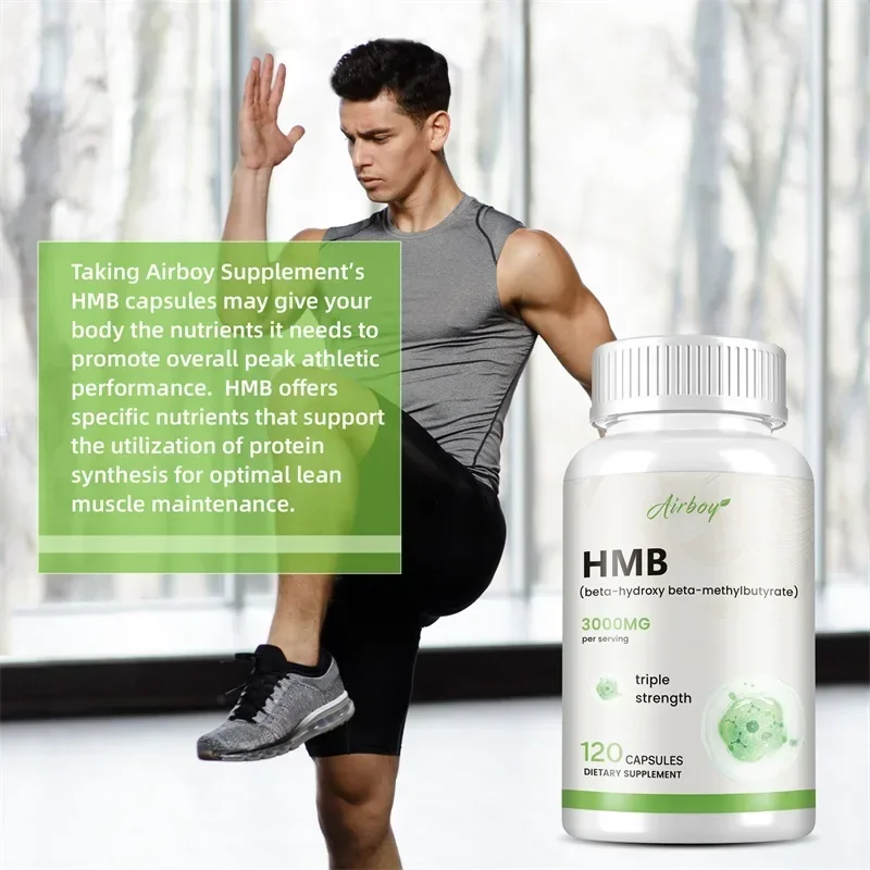 HMB Supplementation-Improves Exercise Intensity and Endurance, Promotes Blood Circulation, Muscle Growth and Reduces Injuries