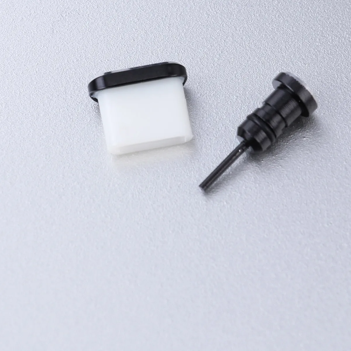 2개 세트 타입 C 3.5Mm 알루미늄 먼지 플러그 캡 휴대폰 플러그 포트 보호기