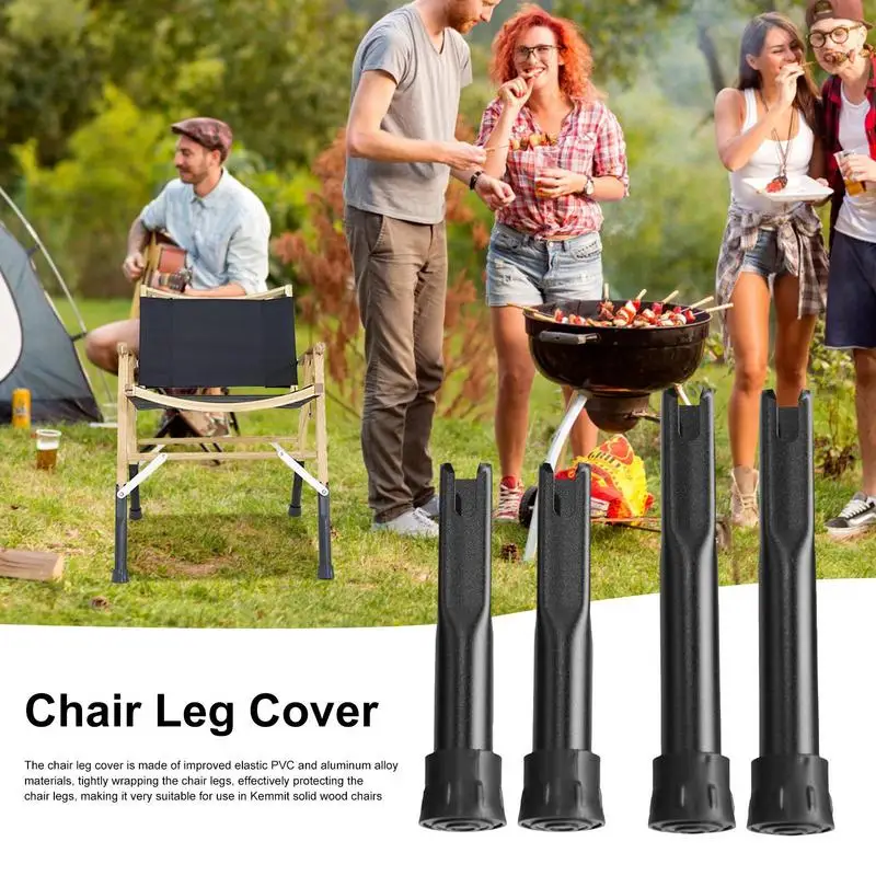 

4pcs Chair Leg Floor Protectors Silicone Chair Leg Protectors Chair Riser Furniture Feet Covers Heavy Duty Chair Leg Cover