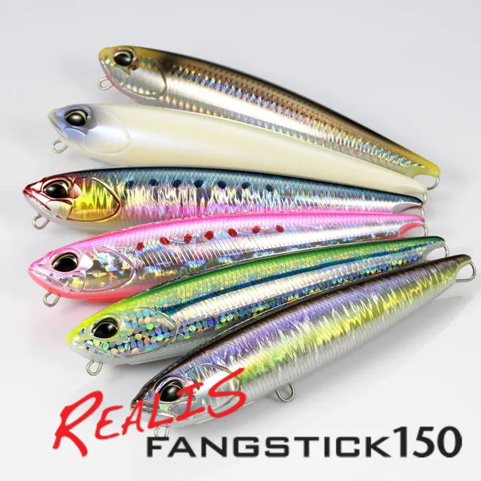 Duo Lure Bait Fangstick150 Fangs Series 40G Zigzag Dog Acciughe Surface Pencil