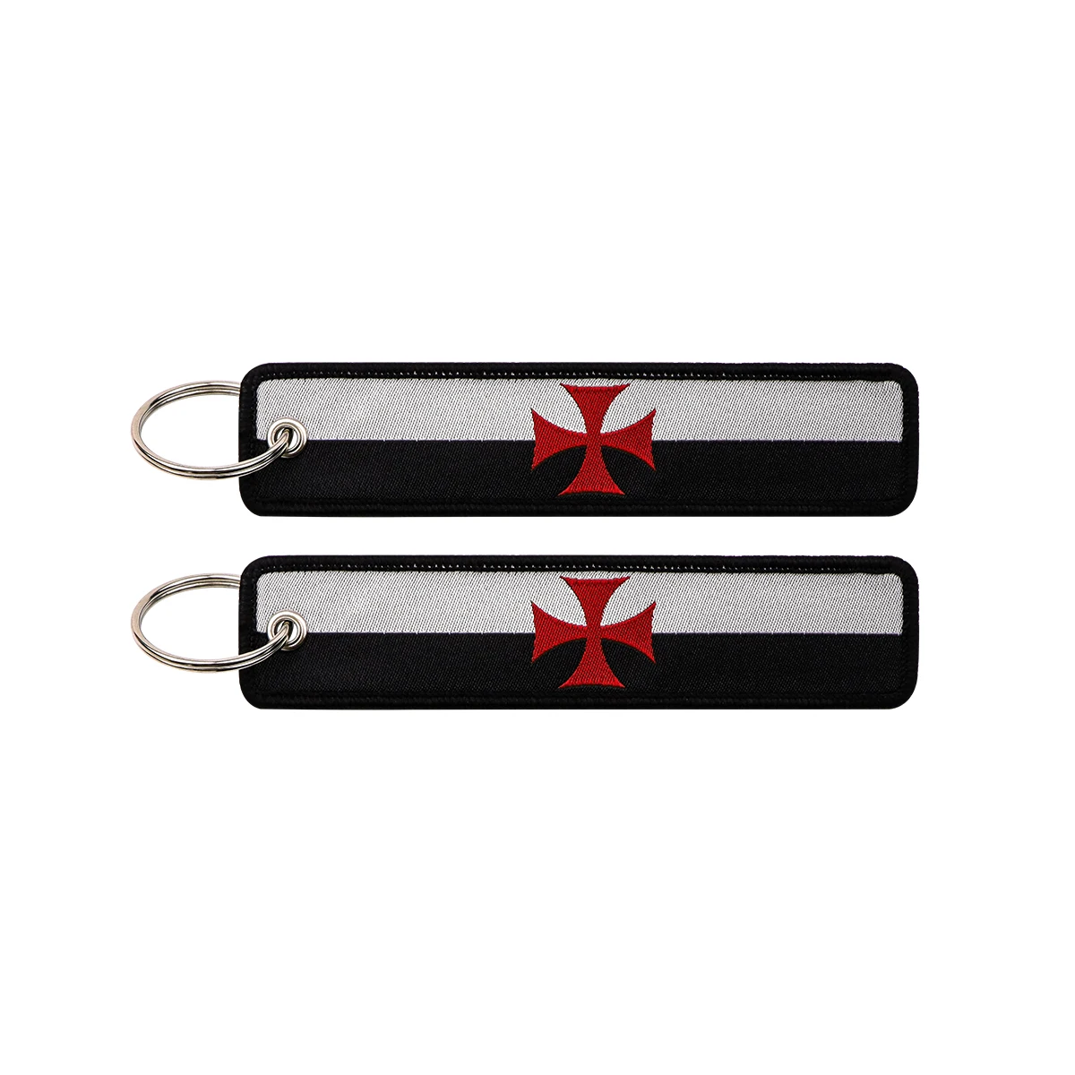 Humorous Embroidered Keychain - Key Ring Holder Accessory and Gift