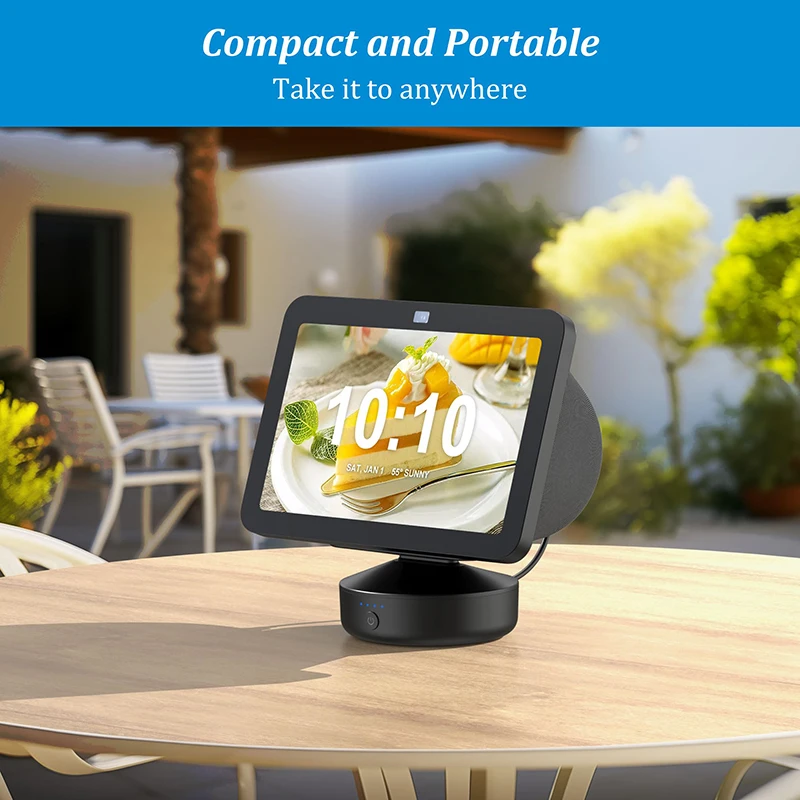 Amazon echo show 8 & 専用バッテリー付き Amazon.co.jp: Show 8 バッテリーベース Show 8 第1世代 /第2