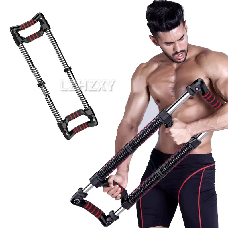 

Двухсторонний прибор с пружинной рукояткой для мужчин, Регулируемая рукоятка, бытовой ручной захват для фитнеса