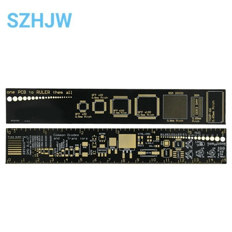 Multi-Functional PCB Ruler & Electronic Measurement Tool