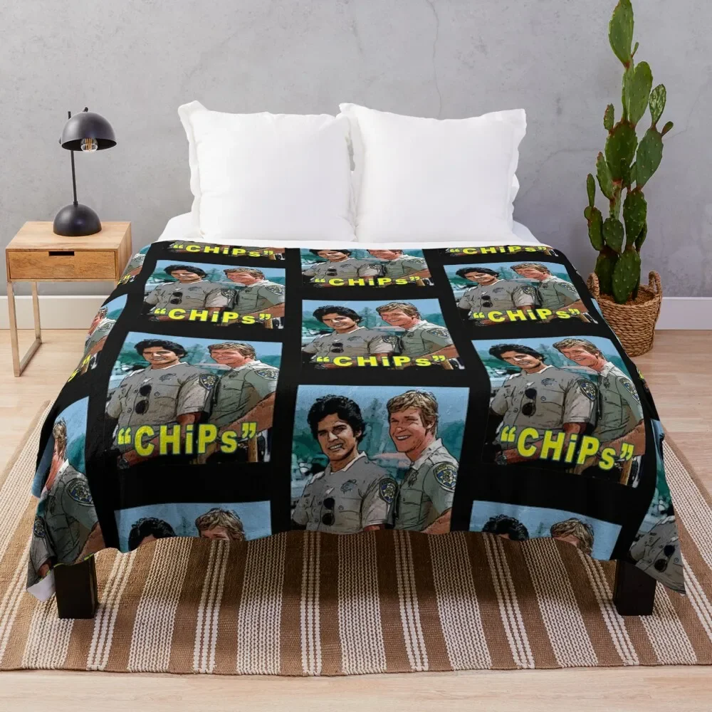 

Плед Chips american серии 70s, винтажные одеяла для путешествий, очень большие дизайнерские накидки