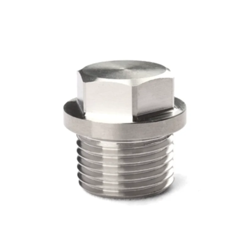 304 Stainless Steel Hex End Cap Flange Outer Hexagon Solid Plug BSP Metric Male Thread Oil Water Pipe Fitting pipe fitting pipe plug