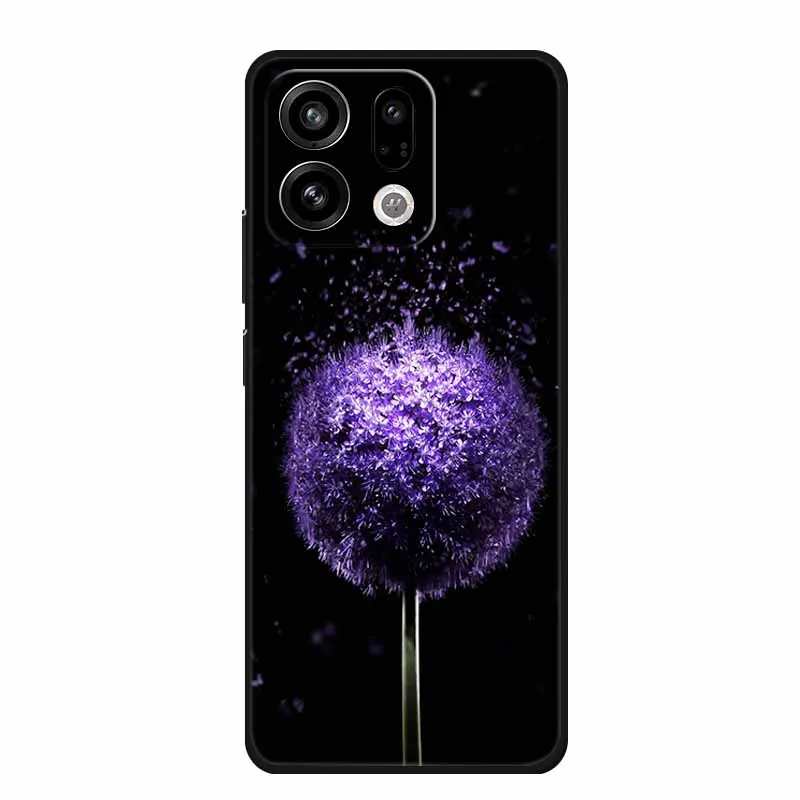 Sleek Black Silicone Soft Back Phone Case