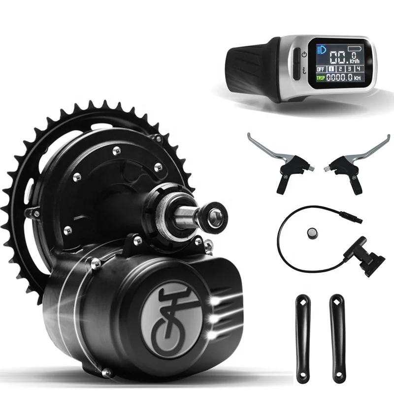 Torque sensor 250w mid drive motor for bicycles 20 inch led lcd display 36v 250w rear drive hub motor dual full suspension frame folding electric bike