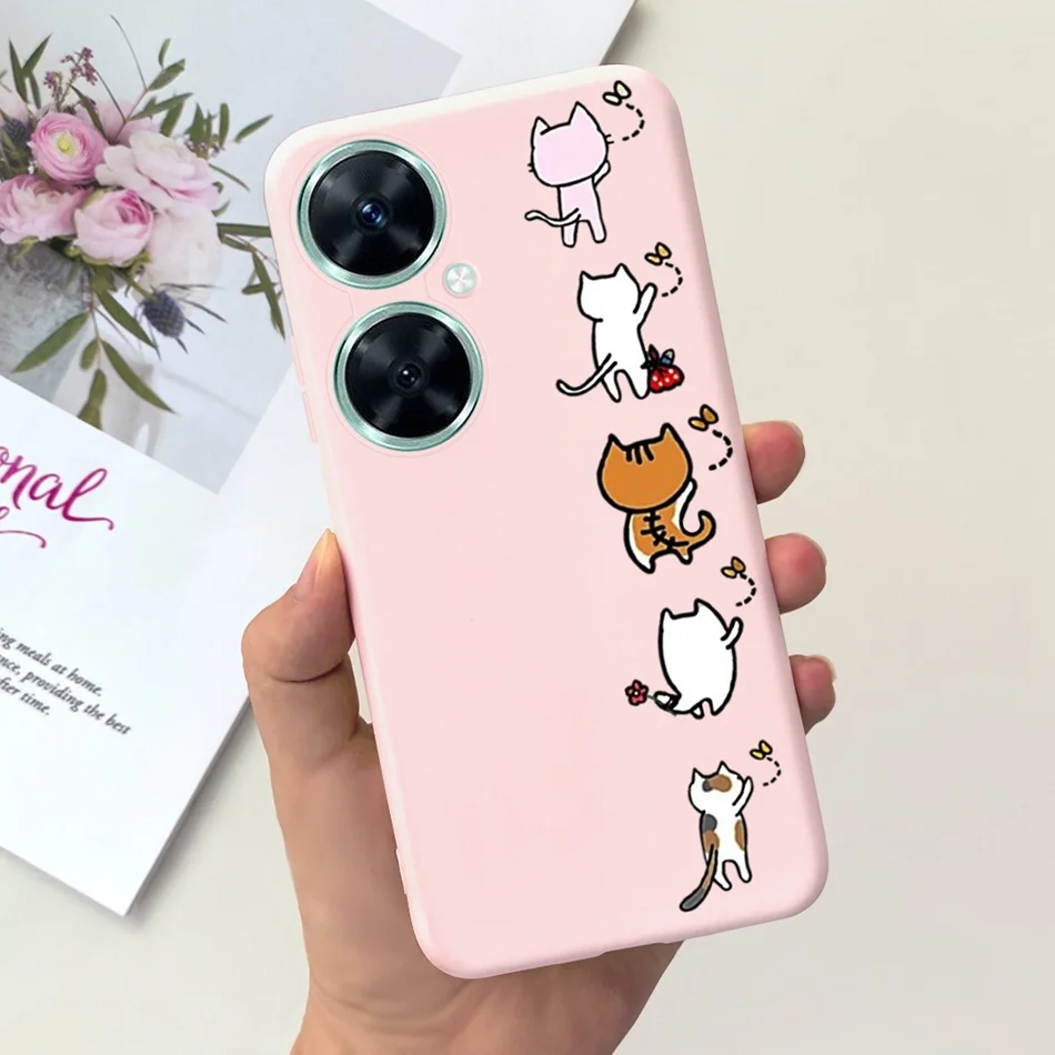 Cute Jelly Phone Case - Fashion Candy Color Soft Silicone Back Cover Bumper