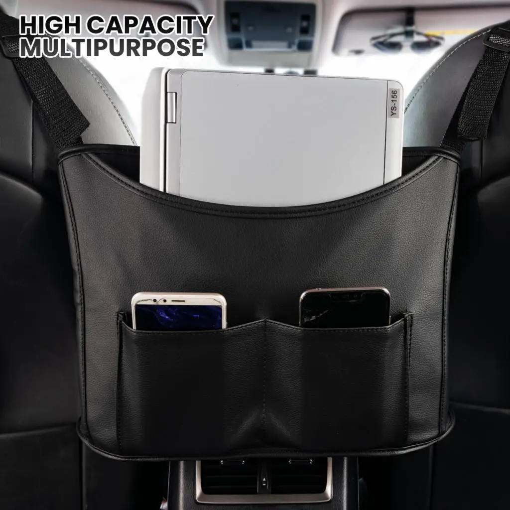 

Car Seat Storage Organizer Handbag Holder PU Leather Auto Interior Stowing Tidying Multifunction Seat Back Bag Car Accessories