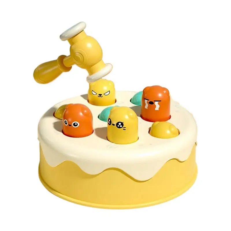 

Детская игрушка-розыгрыш, игрушки-розыгрыши с молотком, ручной глаз, координация, обучение, игрушка для малышей Монтессори