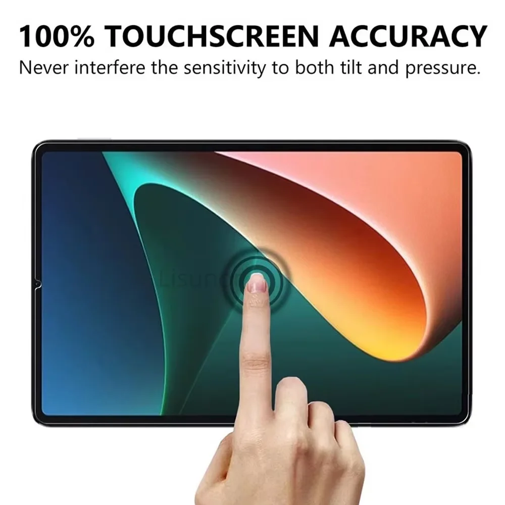 Premium 9H Tempered Glass Tablet Screen Protector - 2 Pack, Anti-Scratch & Bubble-Free Protective Film