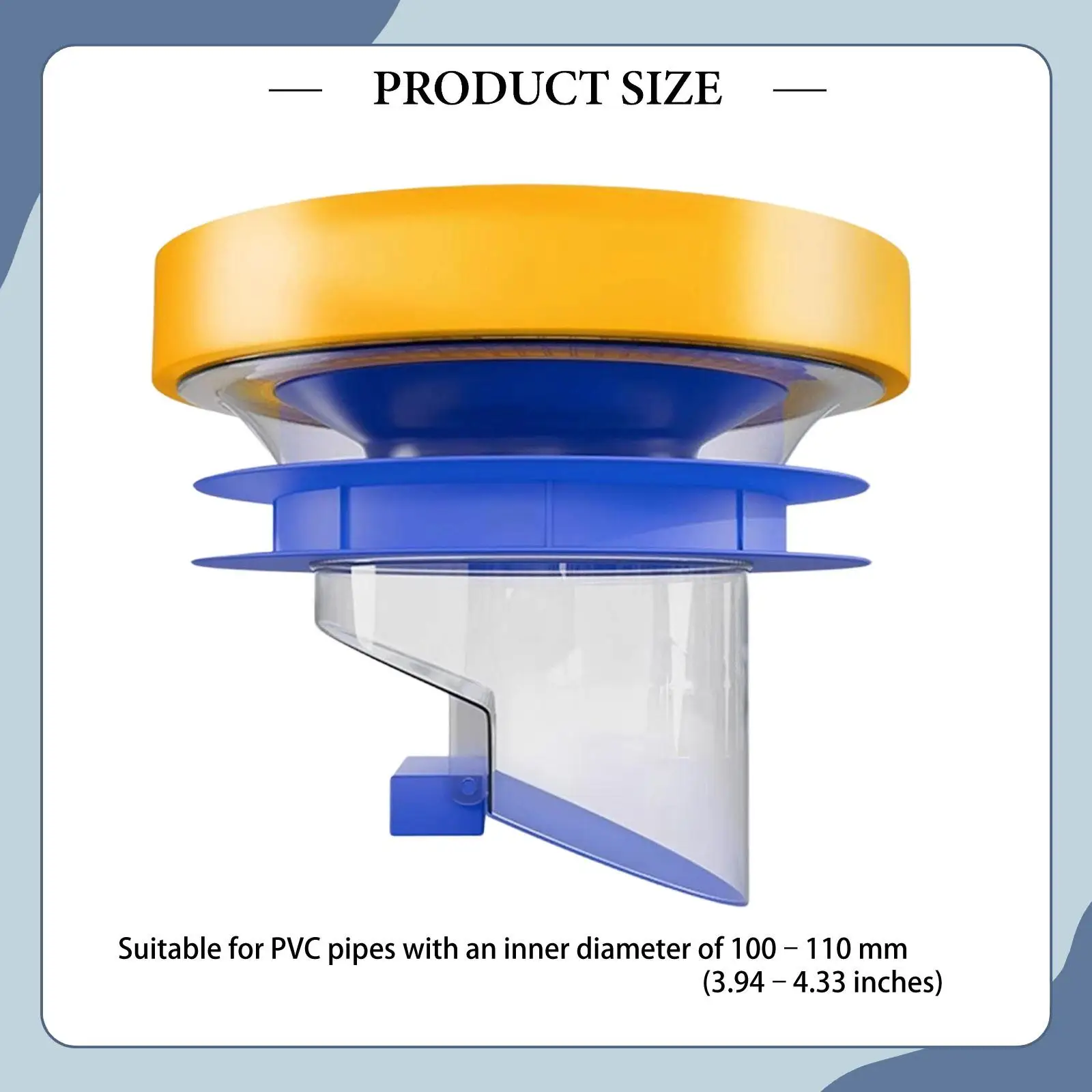 Toilet Flange and Wax Ring Bathroom Mat Set Leakproof Fixture Kit for Plumbing Repair Under Floor Toilets