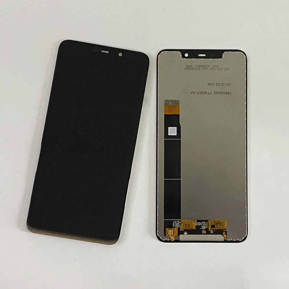 5.86 inches 100% Original For OUKITEL C22 LCD Display Touch Screen For Oukitel C22 LCD Display Screen Digitizer Assembly +Tools