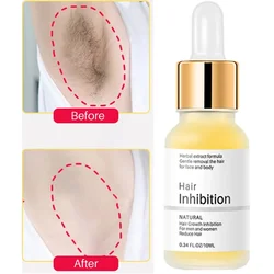 Permanent Hair inhibition Serum Powerful Painless Armpit Leg Arms Depilatory Fast Restrain Hair Growth Inhibitor Body Care
