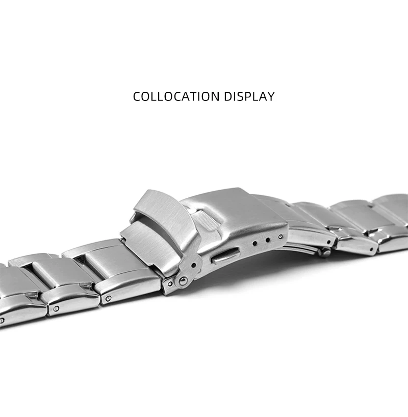 Premium Stainless Steel Watch Folding Clasp Buckle