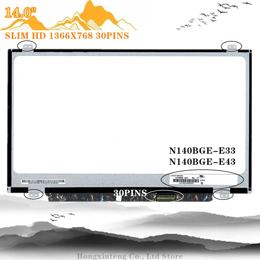 Tela Lcd para Dell Latitude Dell Latitude E7470 E5450 14-e7440 3450 3470 E5470 3460 3480 3490 5490 14 Slim 30 Pinos hd 1366x768 - Imagem 6